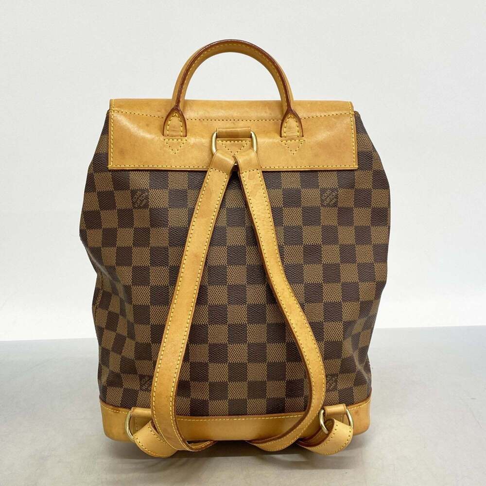 Louis Vuitton Damier Arlequin Backpack N99038 Ebene (Women's) - Picture 12 of 12